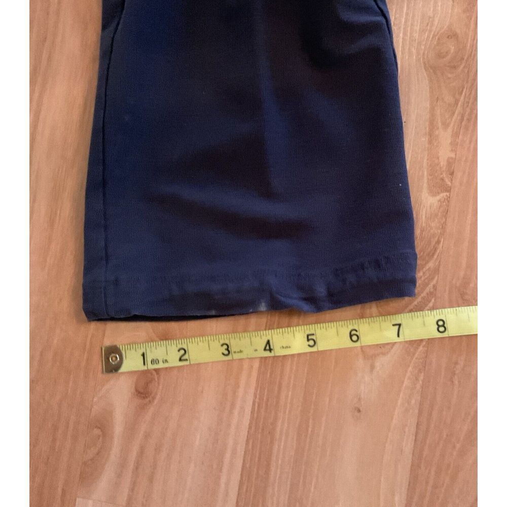 Eileen Fisher Slim Ankle Pant Sz Small Black Pull‎ On Elastic Waist*flaw - Picture 5 of 8